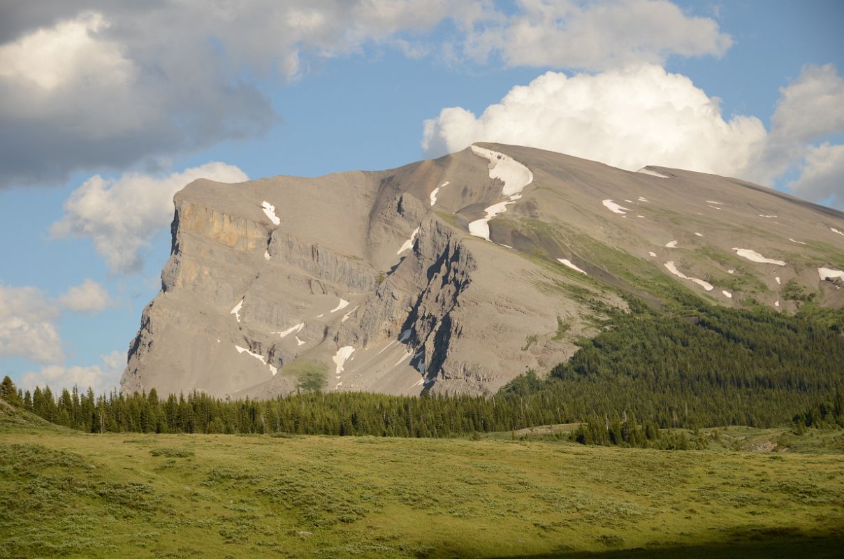 07 Mount Cautley From Og Meadows On Hike To Mount Assiniboine